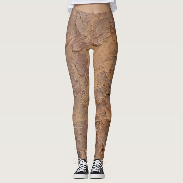 Textura #9 de obra Amanecer Leggings (Framsida)