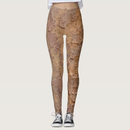Textura #9 de obra Amanecer Leggings