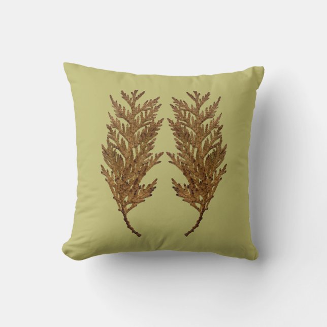 Textural Treasures of Winter on a Pillow - D3 Kudde (Framsida)
