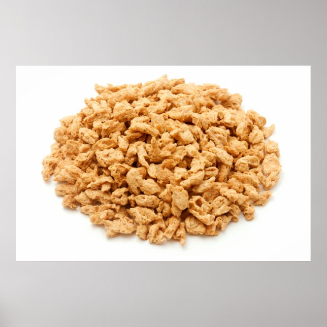 Textured vegetable protein poster (Framsidan)