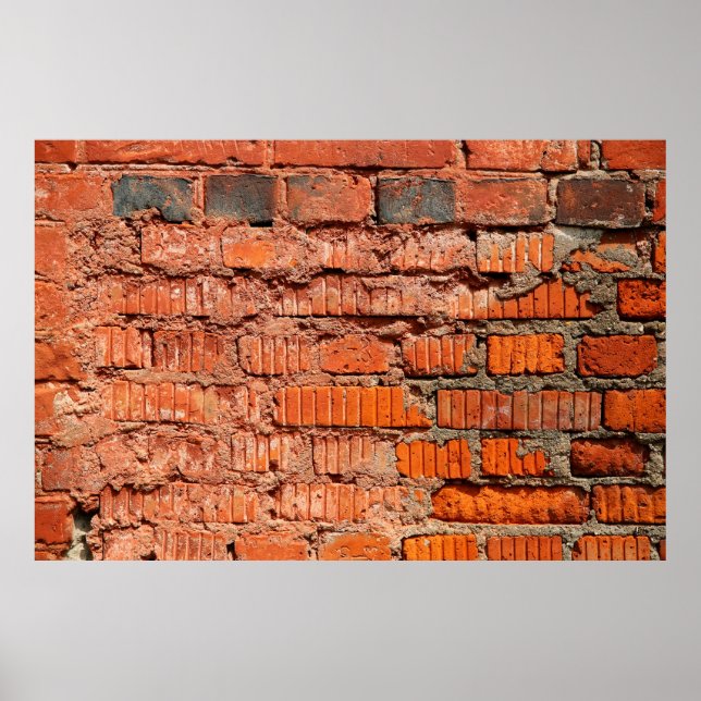 Textureövergiven, föråldrad, antika, poster (Framsidan)