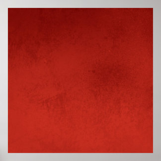 texturerad26 ROYALLY RED GRUNGE DISTRESSED BAK Poster