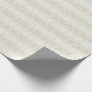 Texturerad ädel ljusbeige och vit presentpapper