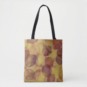 Texturerad Aspen Löv höstbottensbag Tygkasse