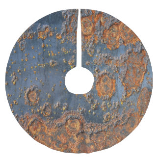 Texturerad bakgrund för metall. julgransmatta borstad polyester