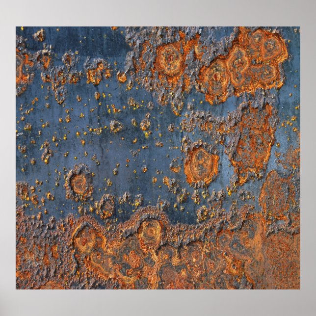 Texturerad bakgrund för metall. poster (Framsidan)