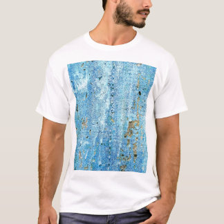 Texturerad betongvägg, rostfläckar. t shirt