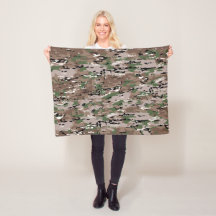 Texturerad Blandad Armé Kamouflage Hund