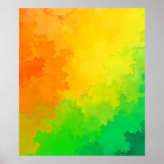 Texturerad blandning av Färg Poster (Framsidan)