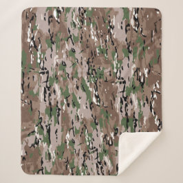 Texturerad Blended Army Camo Hund