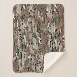 Texturerad Blended Army Camo Hund