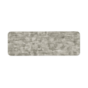 Texturerad Blotchy anodiserad metall Returadress Etikett