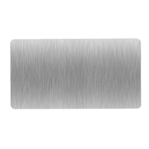 Texturerad borstad Aluminum rostfritt stål Fraktsedel