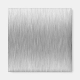 Texturerad borstad Aluminum rostfritt stål Magnet