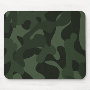 Texturerad Camo Mönster Musmatta