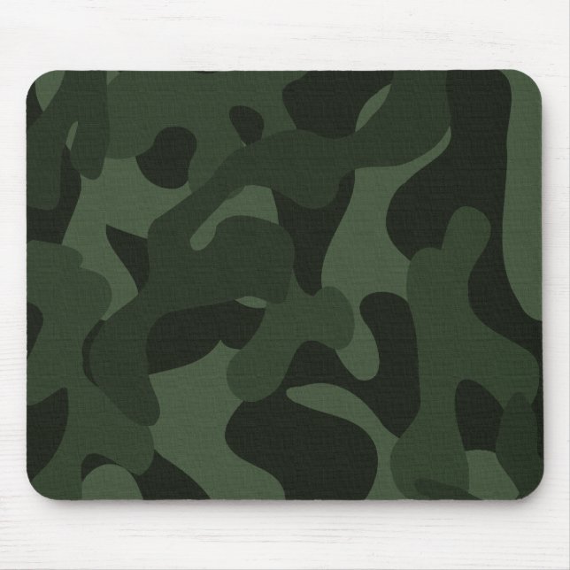 Texturerad Camo Mönster Musmatta (Framsidan)