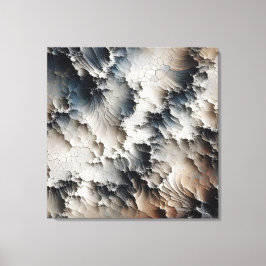 Texturerad Contemporary Abstrakt Canvastryck