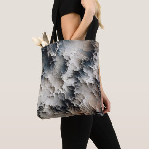 Texturerad Contemporary Abstrakt Tygkasse