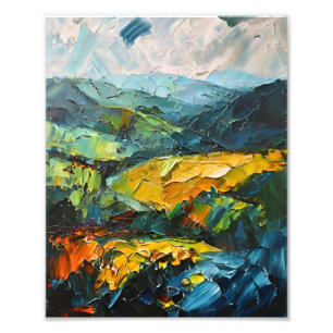 Texturerad Dreamscape Fototryck