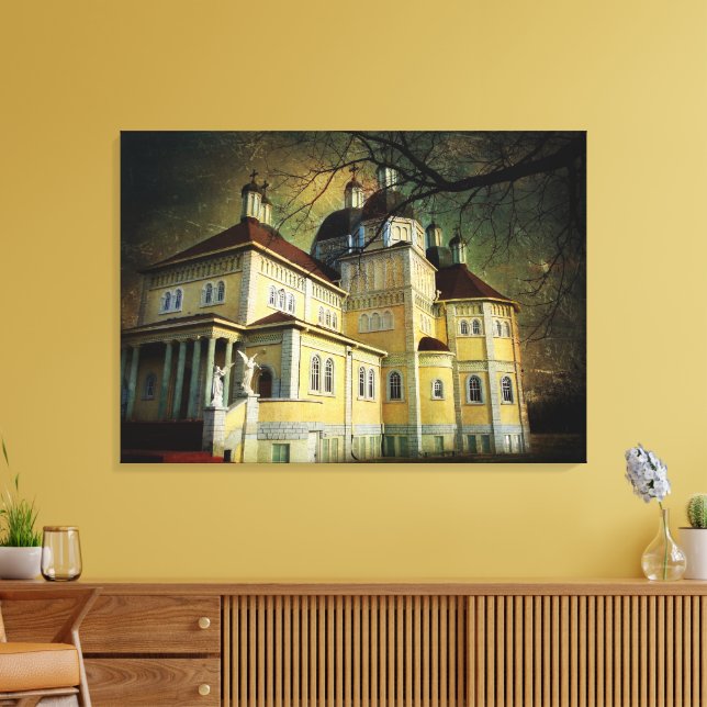 Texturerad era canvastryck (Insitu (Vardagsrum))