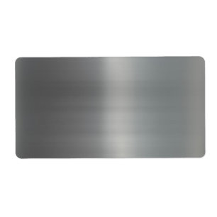 Texturerad flott borstad metall fraktsedel
