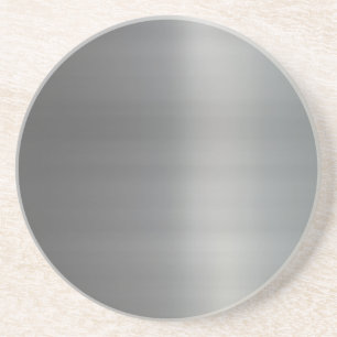 Texturerad flott borstad metall underlägg