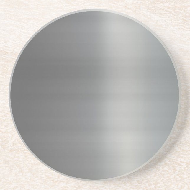 Texturerad flott borstad metall underlägg (Framsidan)