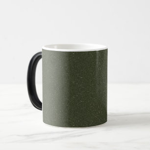 Texturerad Grönt Ceramic Mugg - Anpassade