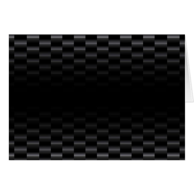 Texturerad kolfiber OBS kort (Framsidan Horizontal)