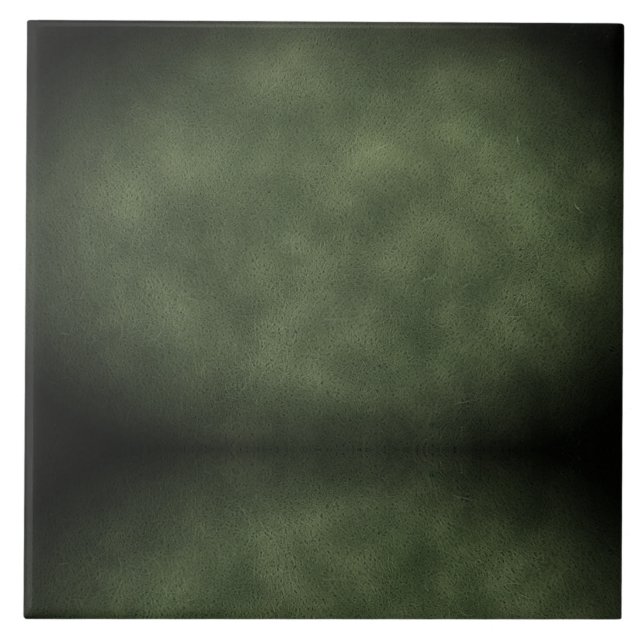 Texturerad Ljus/Mörk Grön - Keramisk Platta Kakelplatta (Framsidan)