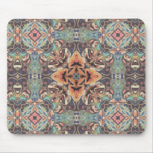 Texturerad Mandala Musmatta