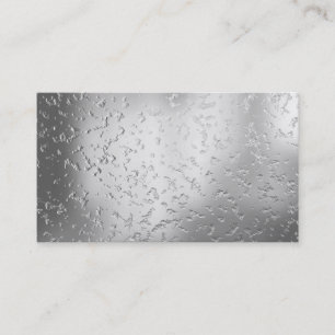 Texturerad metall 015 för Faux silver Visitkort