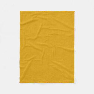 Texturerad Mörk Guld Fleecefilt