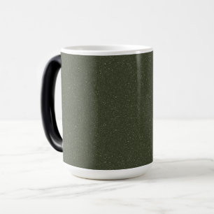 Texturerad Moss Grönt Coffee Mugg - Anpassningsbar