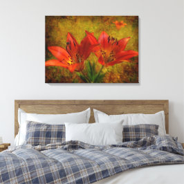 Texturerad räirie-ikon canvastryck