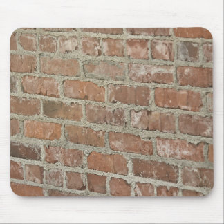 Texturerad röd tegelstenvägg musmatta