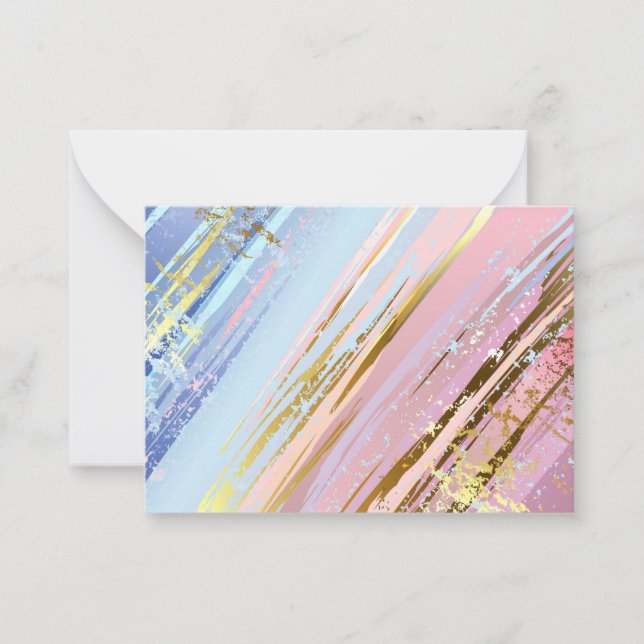 Texturerad Rosa - bakgrund Anteckningskort (Framsida)