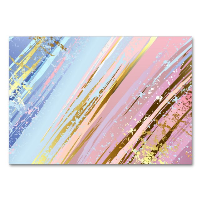 Texturerad Rosa - bakgrund Bordsnummer (Framsidan)