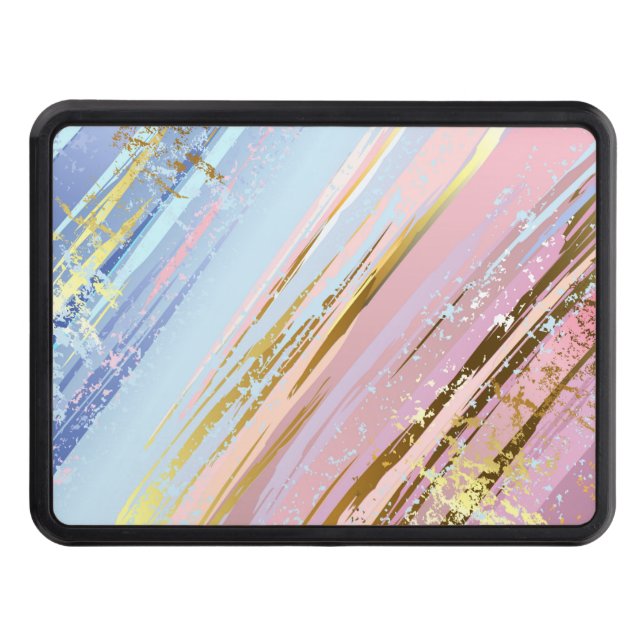 Texturerad Rosa - bakgrund Dragkroksskydd (Framsidan)