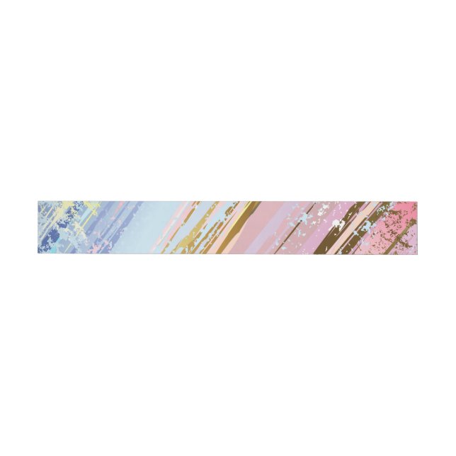 Texturerad Rosa - bakgrund Etikettband (Individual)