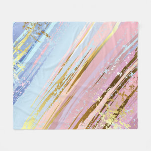 Texturerad Rosa - bakgrund Fleecefilt