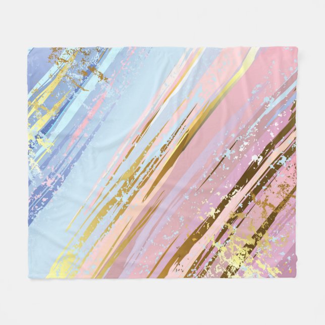 Texturerad Rosa - bakgrund Fleecefilt (Framsidan (Horisontell))