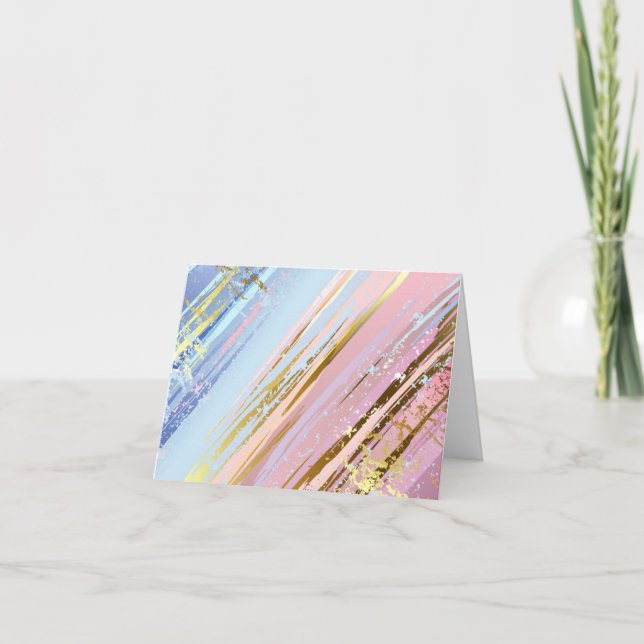 Texturerad Rosa - bakgrund Helgkort (Framsida)