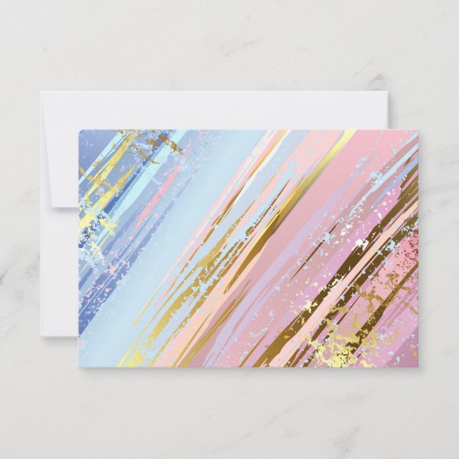 Texturerad Rosa - bakgrund Inbjudningar (Framsida)