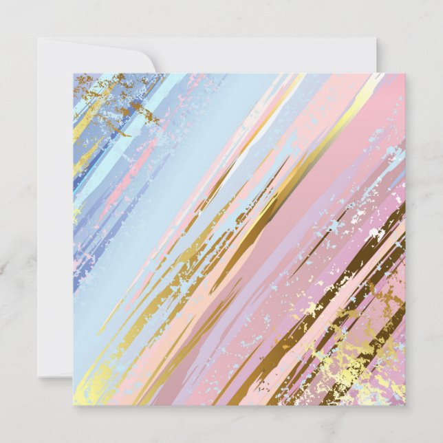 Texturerad Rosa - bakgrund Julkort (Framsida)