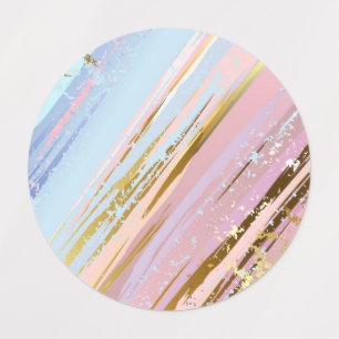 Texturerad Rosa - bakgrund Klistermärke