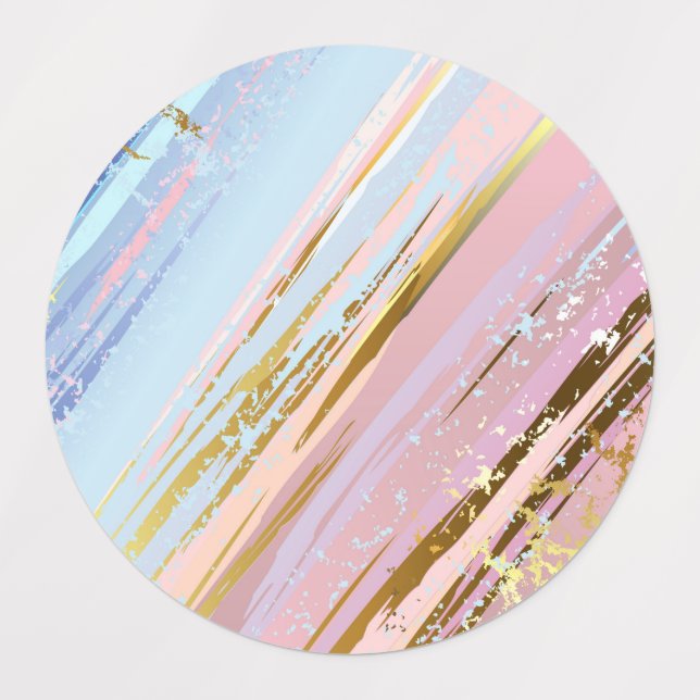 Texturerad Rosa - bakgrund Klistermärke (Design 1)