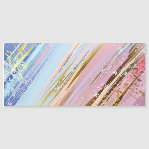 Texturerad Rosa - bakgrund Magnetisk Inbjudningskort