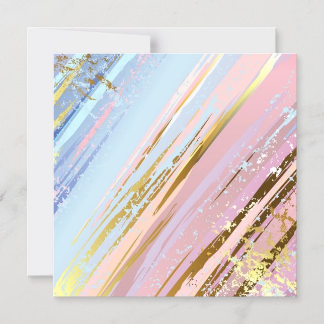 Texturerad Rosa - bakgrund Magnetisk Inbjudningskort (Framsida)