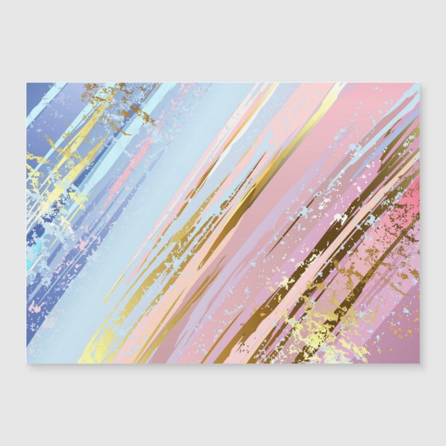 Texturerad Rosa - bakgrund Magnetisk Inbjudningskort (Framsida)